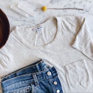 ⚡️James Perse Tee, Size 2